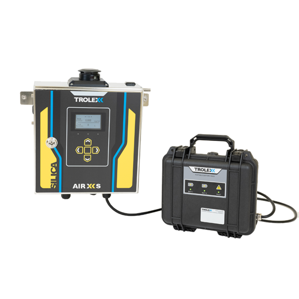 Détecteur de silice Air XS, avec pack batterie