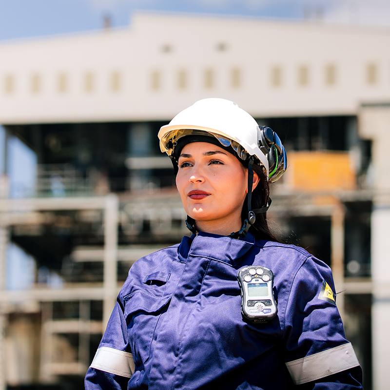 Détecteur 4 gaz MicroRAE O2 CO H2S LIE HCN idéal site industriel