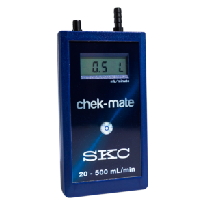Débitmètre ChekMate SKC pour l'étalonnage des pompes de prélèvements d'air