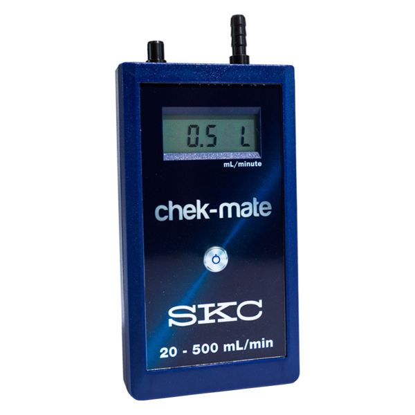 Débitmètre ChekMate SKC pour l'étalonnage des pompes de prélèvements d'air