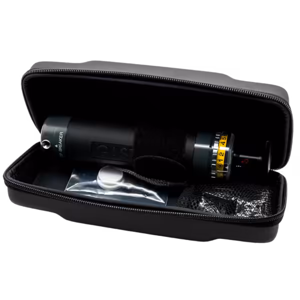 Pompe Gastec GV110 pour détection de gaz par tube colorimétrique avec étui de rangement