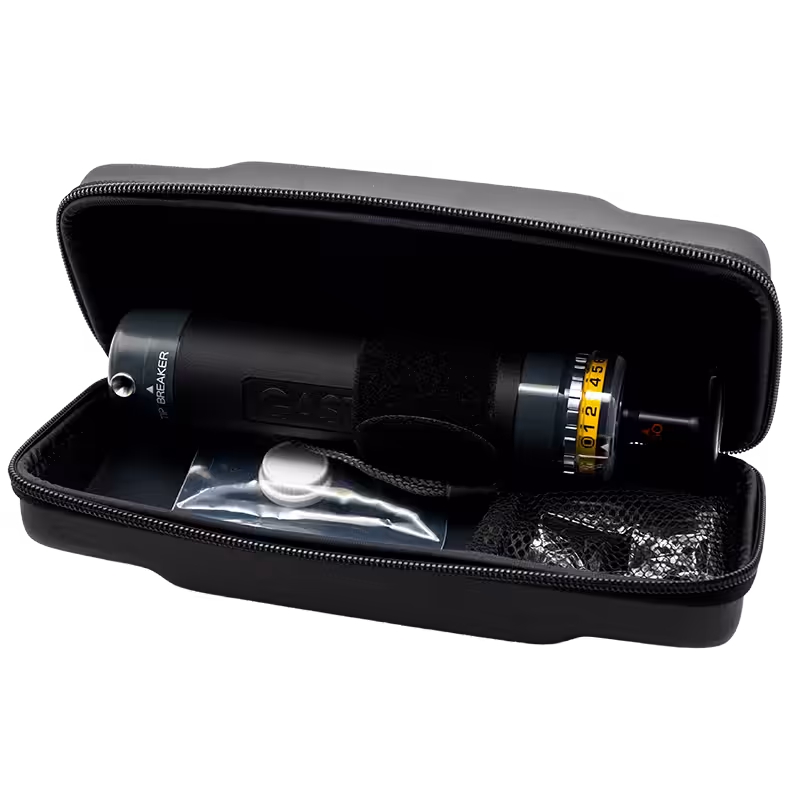Pompe Gastec GV110 pour détection de gaz par tube colorimétrique avec étui de rangement